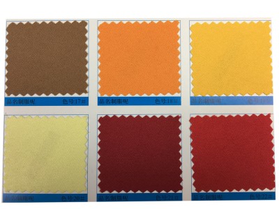 GZ-YGTI  制服呢  300D 100％專紡滌綸纖維  2/3斜紋 260g-270g/m 細節-9